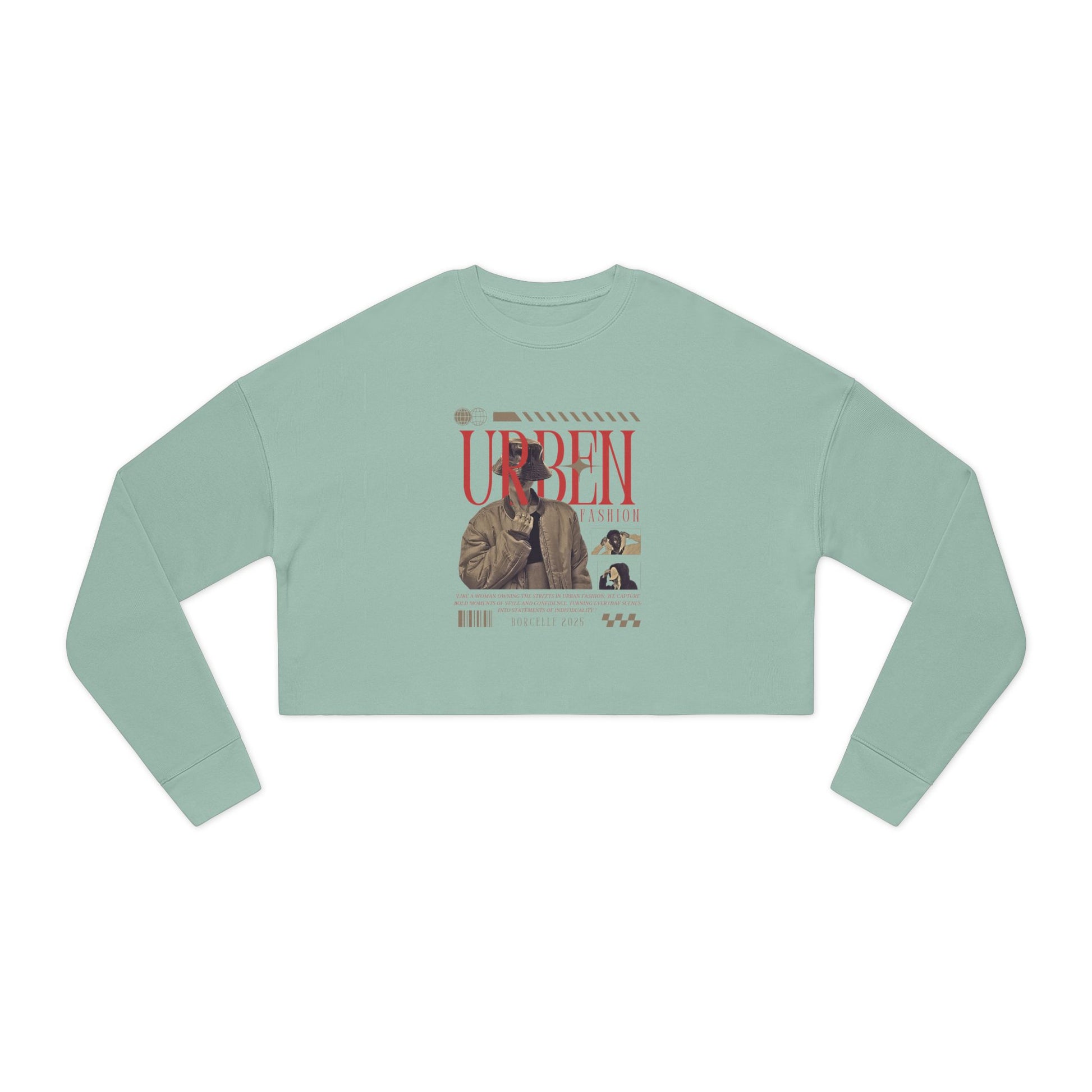 Urban Vibe Women's Cropped Sweatshirt