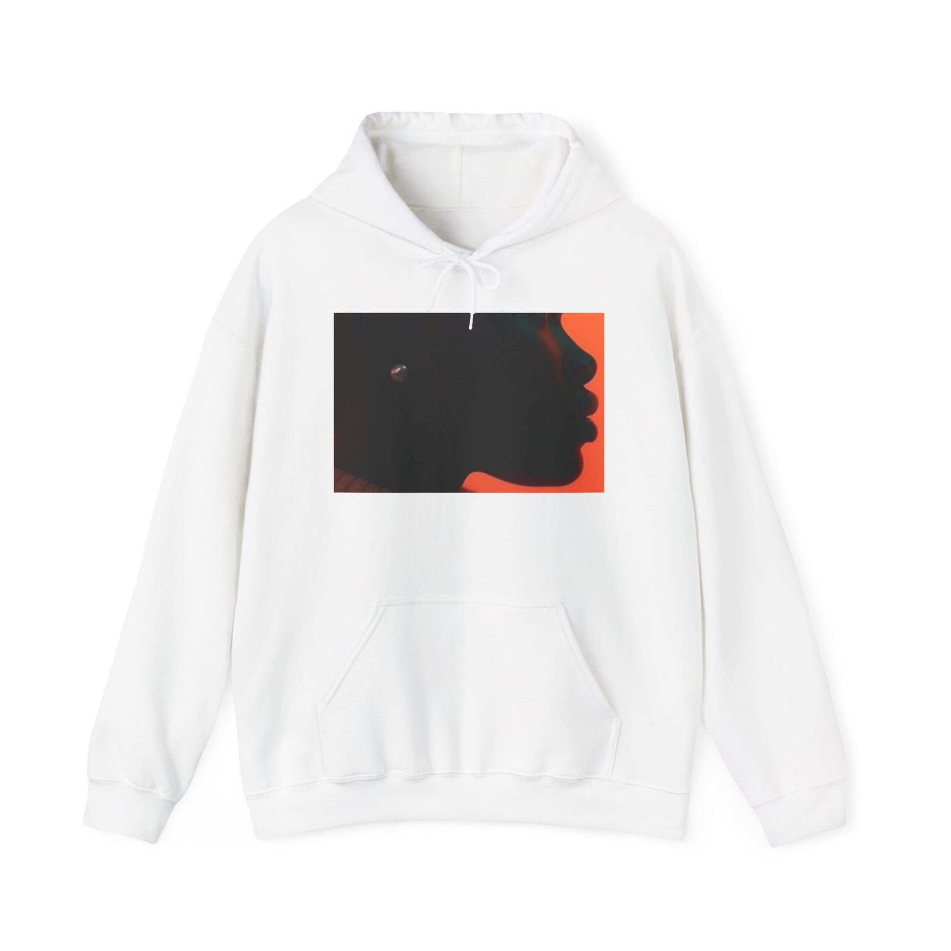 Chic Silhouette Hoodie for Empowered Souls – Unisex Heavy Blend™ Sweatshirt, Perfect for Casual Outings, Cozy Nights, Birthdays, Gift Ideas