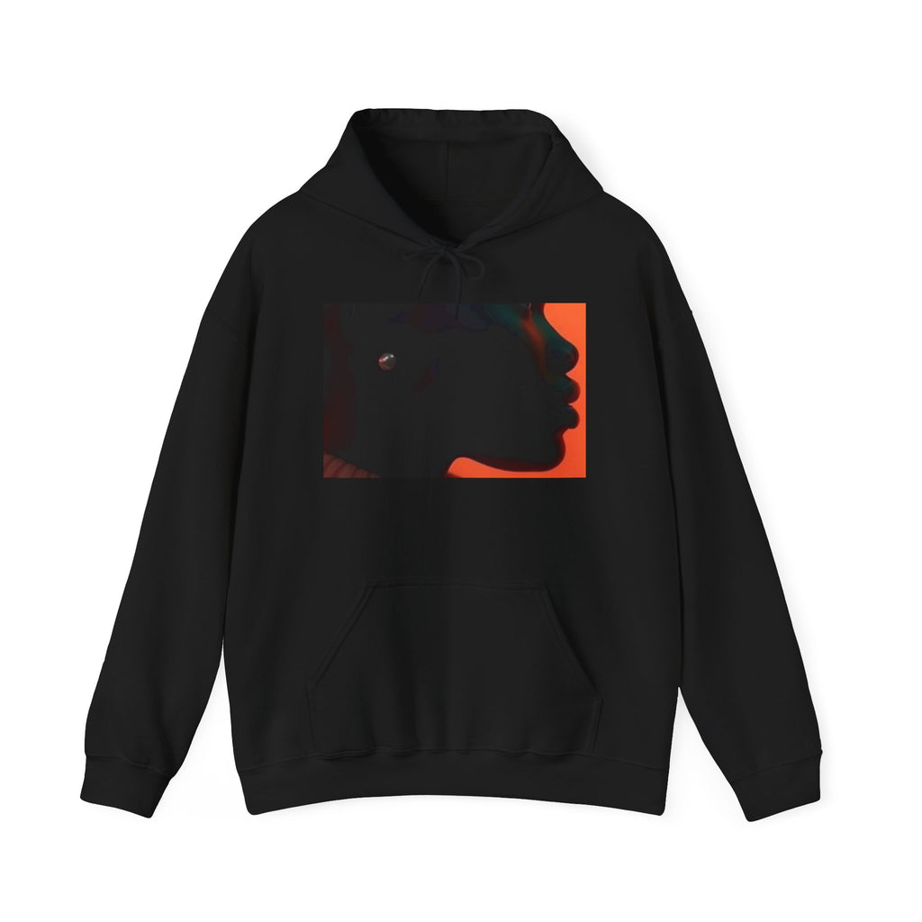 Chic Silhouette Hoodie for Empowered Souls – Unisex Heavy Blend™ Sweatshirt, Perfect for Casual Outings, Cozy Nights, Birthdays, Gift Ideas
