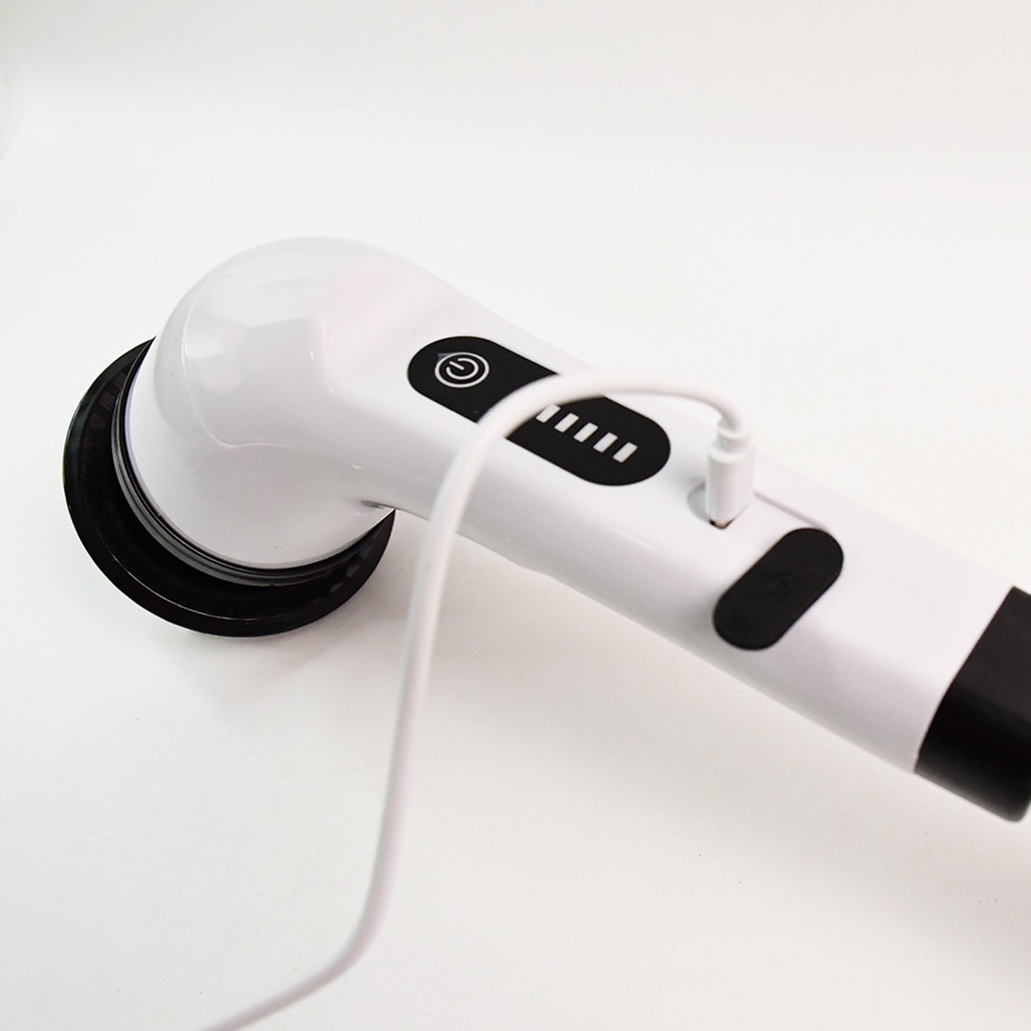 7-in-1 Electric Spin Scrubber Cleaning Brush With Extension Handle (1 Set)